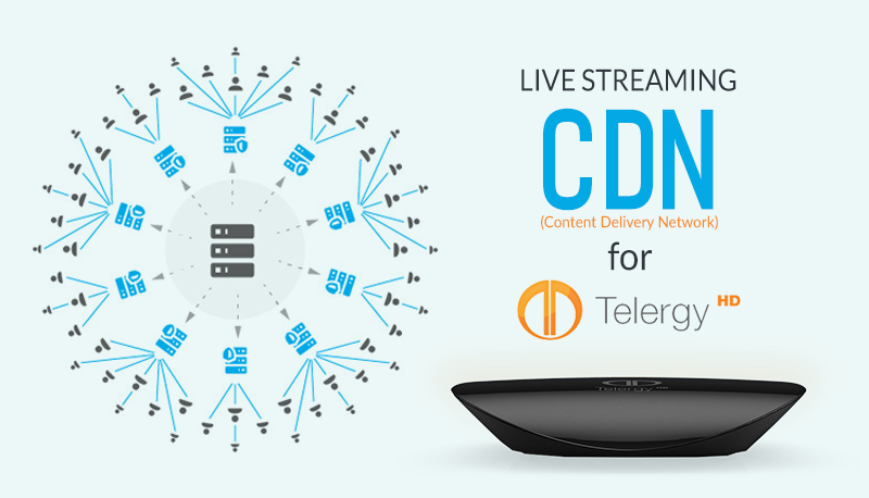 Live Streaming CDN for TelergyHD